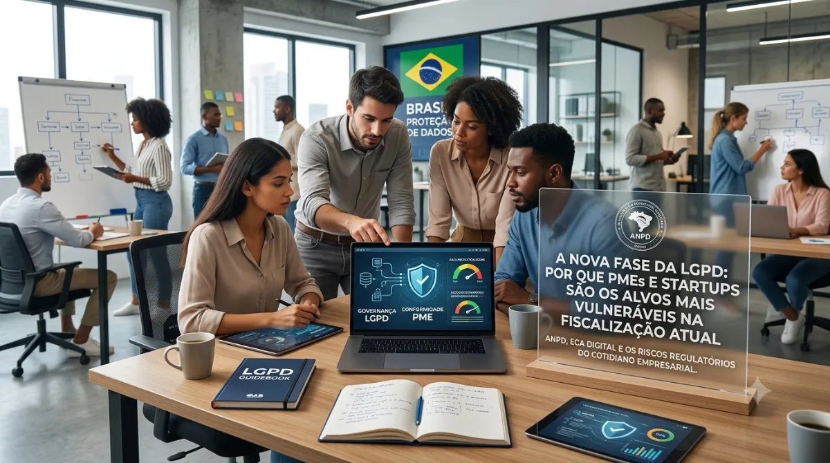 A Nova Fase da LGPD: Por Que PMEs e Startups Estão Cada Vez Mais Expostas à Fiscalização